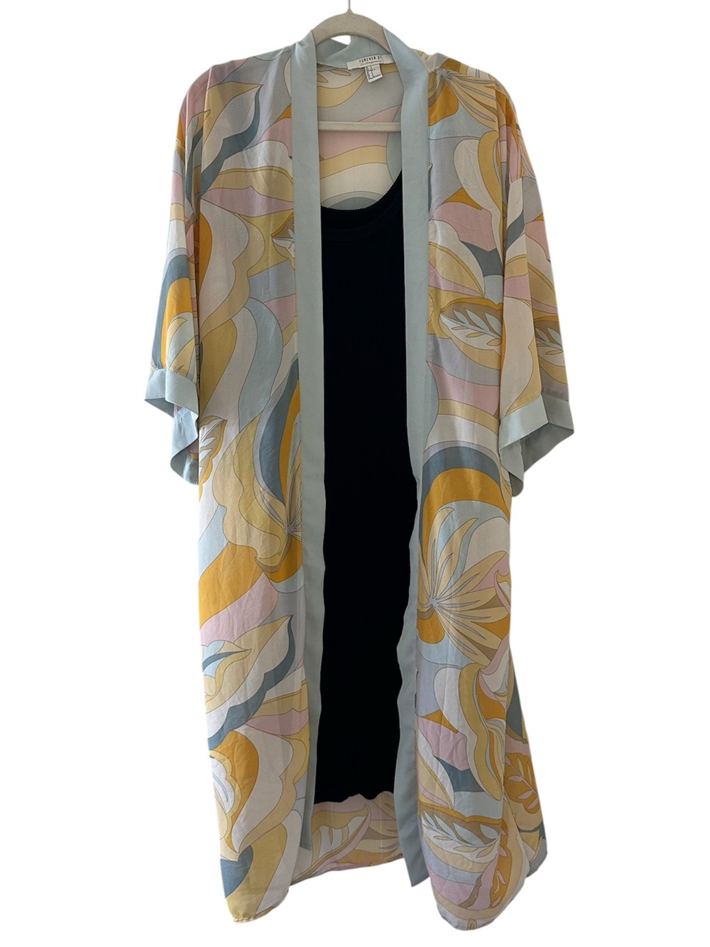 Retro Style Duster /Kimono - Forever 21 - small